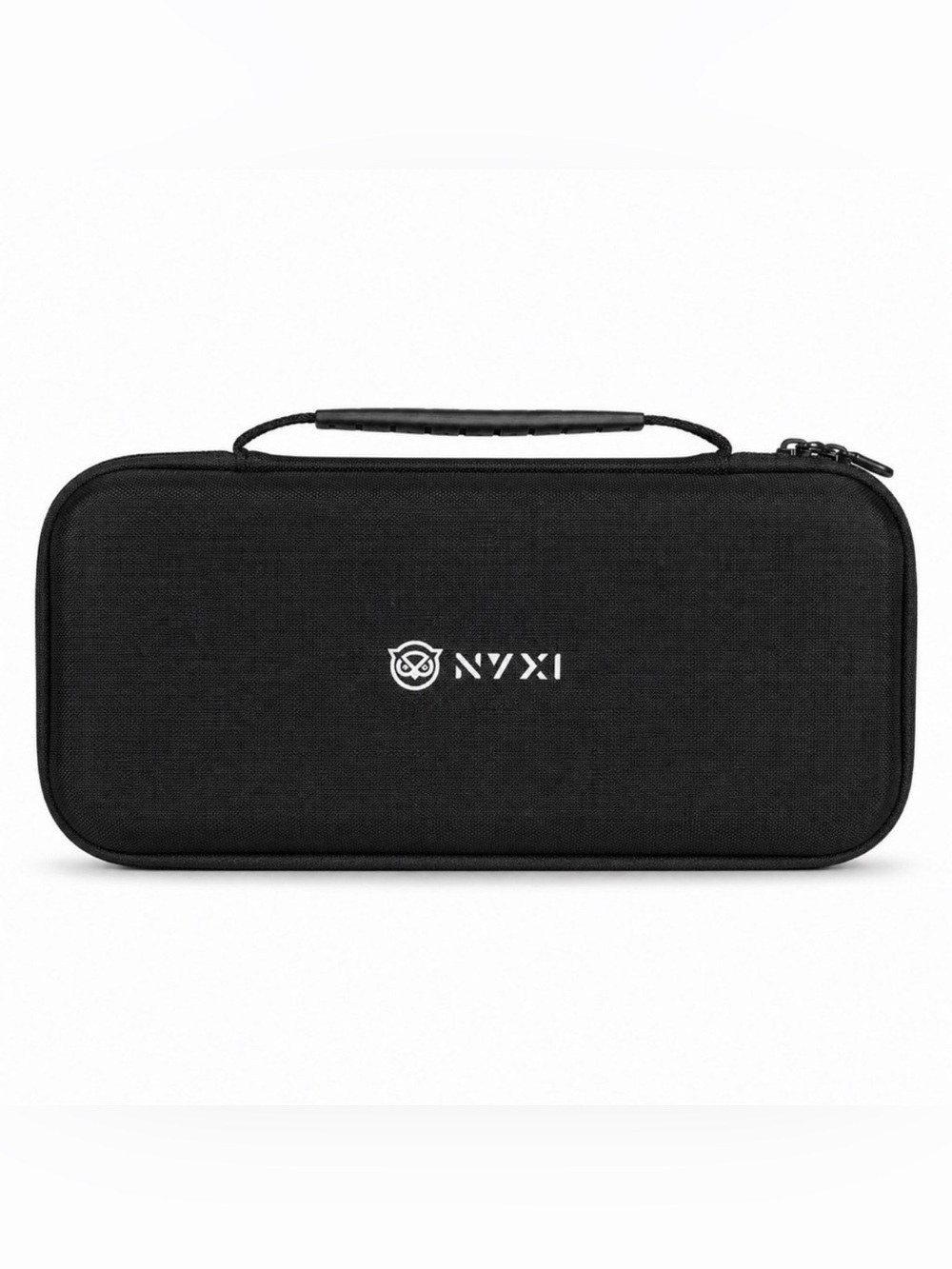 NYXI Black Zippered Nintendo Switch Electronics Travel Case with Handle